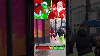 PÈRE NOËL VS GRINCH 🎅🏻 QUI GAGNE Shorts [upl. by Ruff]