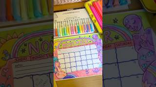 November coloring calendar coloringpage mindfulcoloring coloringmagic [upl. by Nitsyrc]