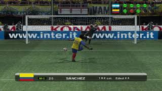 PES 2011  PS2 GAMEPLAY  MUNDIAL COLOMBIA [upl. by Niamart521]