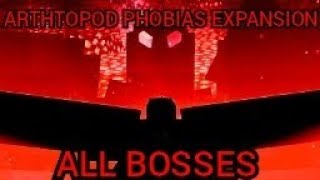 Minecraft Arthropod Phobia Expansions All Bosses  1201 Mod [upl. by Mora924]