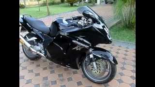 CBR1100XX Super Blackbird New Slip on Exhaust [upl. by Perren157]