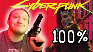 unhinged maniac tries to 100 cyberpunk [upl. by Aniez]