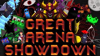 GREAT ARENA SHOWDOWN Platformer Demon by me  Geometry Dash 22 [upl. by Vevine995]