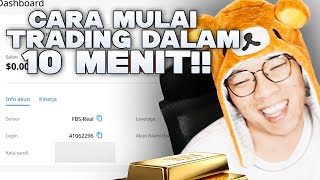 CARA BISA TRADING HANYA DALAM 10 MENIT [upl. by Oiramd400]