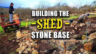 Starting the Shed Stone Base and Building Gravel Road  S2E2 [upl. by Starbuck35]