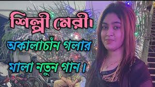 Shilpi Merir gaanঅকালাচাঁন গলার মালা গানভাইরাল গানnotun gaan merirshilpi Merir gaan2024MC [upl. by Doralin]