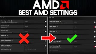 BEST AMD Radeon Settings 2023  AMD Radeon Settings For GAMING  NEW amp IMPROVED Tweaks [upl. by Lesh599]