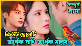 কিউট ছেলেটি অর্ধেক পাখি অর্ধেক মানুষ  korean Drama Bangla Explained [upl. by Anen]