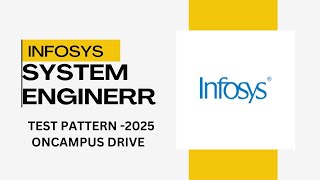 Infosys System Engineer Role Oncampus Drive Test Pattern [upl. by Enirod]