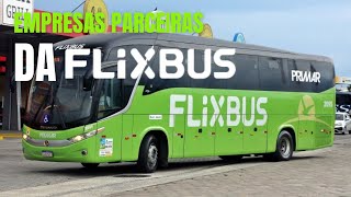 Empresas Parceiras da FLIXBUS [upl. by Enetsirk940]