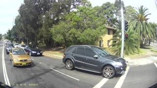 Tilt Tray Tow Truck Crash  Miranda Sydney Australia 26032013  134057 [upl. by Rollecnahc]