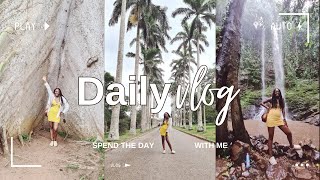 WEEKLY VLOG GHANA  Aburi Botanical Garden ATV Eastern Region  Asenema Waterfalls Location Ghana [upl. by Anitsuj]