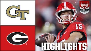 8 OTs 😮 Georgia Tech Yellow Jackets vs Georgia Bulldogs  Full Game Highlights  ESPN CFB [upl. by Nagy817]