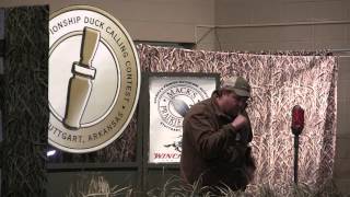 World Duck Calling Championship  Logan Hancock  3rd Round [upl. by Assiled285]