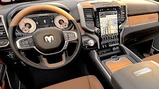 2019 Ram 1500 Laramie Longhorn INTERIOR Luxury Pickup Ram Special Edition 2019 CARJAM [upl. by Atirahc22]