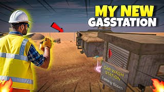 Gas Station Game only 189MB Gas Station Mechanic Junkyard [upl. by Aihsikal]