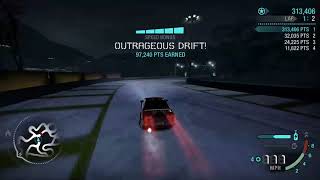 Nissan 240sx Drift w  NFS Carbon [upl. by Nodyroc]