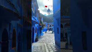 هنا الهدوء😌 هنا شفشاون💙🇲🇦 المملكةالمغربية شفشاون morocco travel chefchaouen amazing [upl. by Chrysler]