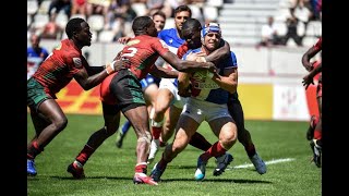 Kenya vs France Malaga 7s 2022 spain7s [upl. by Reve913]