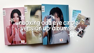 unboxing odd eye circle ‘version up’ albums [upl. by Riggins651]