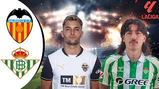 VALENCIA vs BETIS  Jornada 14  LaLiga EA Sports Liga Española  Predicción FC 25 [upl. by Asquith]