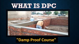 WHAT IS DPC  DAMP PROOF COURSE  BUILDING MATERIALS [upl. by Alberic]