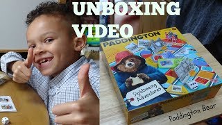 Paddington Bear Board Game  Paddingtons Sightseeing Adventures  Unboxing [upl. by Pike]