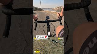 INSANE CALIFORNIA MOUNTAIN ROAD LAKE RIDE ⛰️🌊🚴🏼 [upl. by Nerraw]