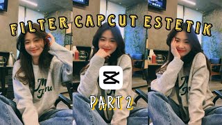 FILTER CAPCUT ESTETIK  VIRAL  CAPCUT ESTETIK  AESTHETIC filtercapcut efekvideo capcuttutorial [upl. by Remliw]