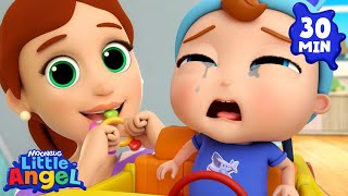 Baby Teething Pain Relief  More Little Angel Nursery Rhymes and Kids Songs  Bingo and Baby John [upl. by Amelia881]