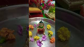 laddu ko Lage garmi morning snan new short 📸 Radhe Radhe 🙏😨krishnastatus viral shortvideo [upl. by Torrance]