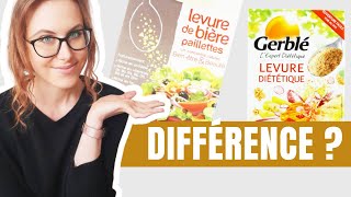 Levure de BIÈRE levure MALTÉE  différences et bienfaits [upl. by Cissej]