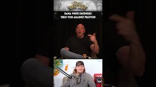 Dana White Defended Theo Von Against Peloton [upl. by Alisha273]