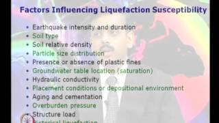 Mod04 Lec22 L22Liquefaction Preliminary sceening Simplified Procedure for Liquefaction [upl. by Eisse]