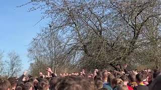 Ashbourne Royal Shrovetide Football 2023 [upl. by Tengler]