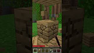 Minecraft Doppelter Kamin gaming minecraft minecraftshorts minecraftredstone redstone [upl. by Nyrual]