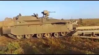 Israel MOD  Namer Heavy Combat Engineering Vehicle Field Testing 360p [upl. by Teilo662]