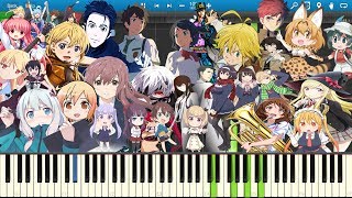 Anime Medley 3  Piano [upl. by Willumsen]