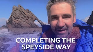 Completing The 131 Mile Speyside Way In Beautiful Cullen  Iain Robertson Rambles  BBC Scotland [upl. by Maida]