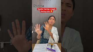 Relatable 🤷‍♀️😂 shorts funny teacher comedy ytshorts viralvideo indian [upl. by Inirt]