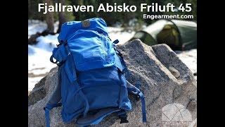 Fjallraven Abisko Friluft 45 Backpack Review [upl. by Bremser]