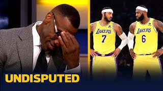 Lakers new Big 3 looked like a quotfire drillquot in loss to Warriors — Skip amp Shannon  NBA  UNDISPUTED [upl. by Ceil574]