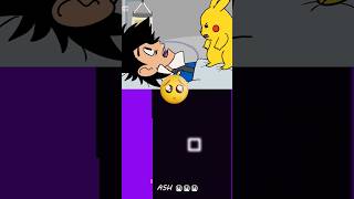 Poor Ash and Pikachu 😟😨😭😭😭  Antoons  Bouncing Square pokemon [upl. by Hevak]