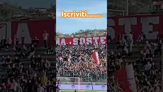 Tifo del Teramo in casa contro l’Ancona 202425 [upl. by Hollah]