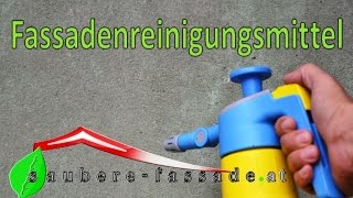 Fassadenreinigungsmittel  Demonstration [upl. by Keung]