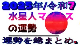 水星人マイナス 2025年令和7運勢を総まとめ [upl. by Ardnas349]