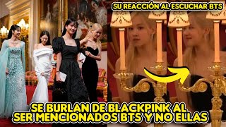 INTERNAUTAS SE BURLAN DE BLACKPINK AL SER MENCIONADOS BTS CUANDO LAS INVITADAS ERAN ELLAS [upl. by Romona576]