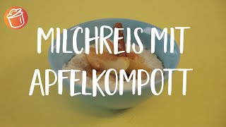 Milchreis mit Apfelkompott Rezept Chochdoch mit Eva [upl. by Kathie]