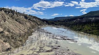 This is a critical time Evacuations ordered as water flows over BC landslide [upl. by Yentruok599]