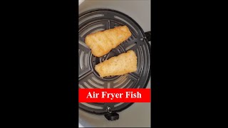 Air Fryer Frozen Battered Fish Filets Ninja Foodi [upl. by Okoyik]